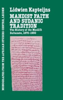 Mahdish Faith and Sudanic Tradition